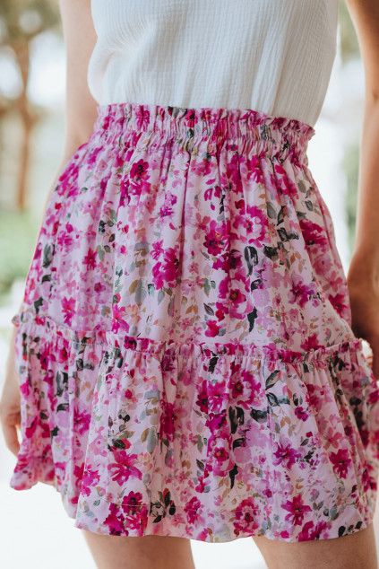 EDMA PINK LOVE SKIRT