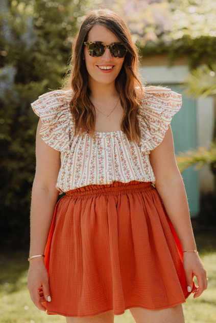 ELOISE ARGILE COTTON SKIRT