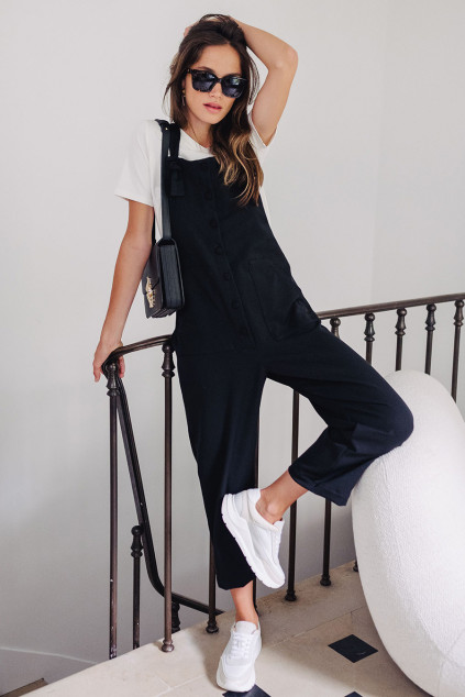 MAITÉ BLACK OVERALL