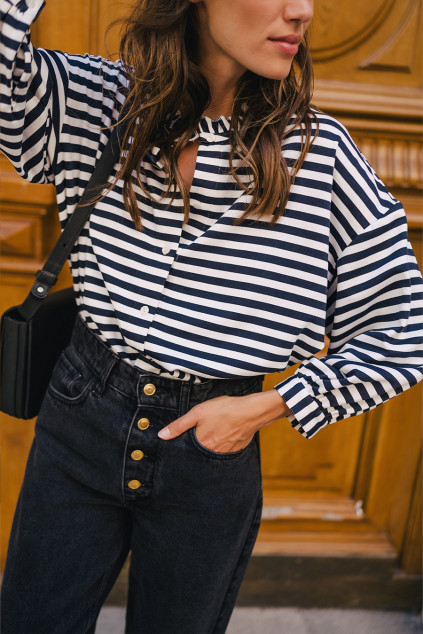 RUFUS MARINE BLOUSE