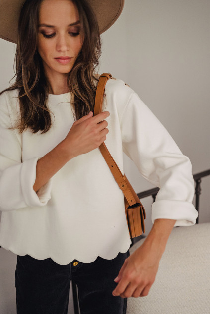 BALTHAZAR WHITE BLOUSE