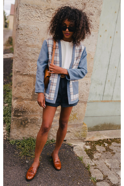 VESTE CHANDLER BLEU