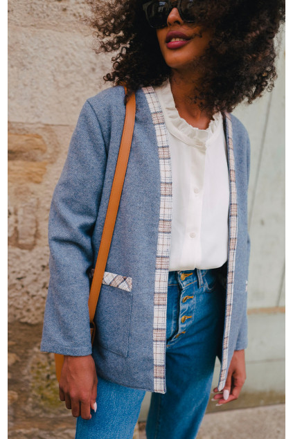 VESTE CHANDLER BLEU