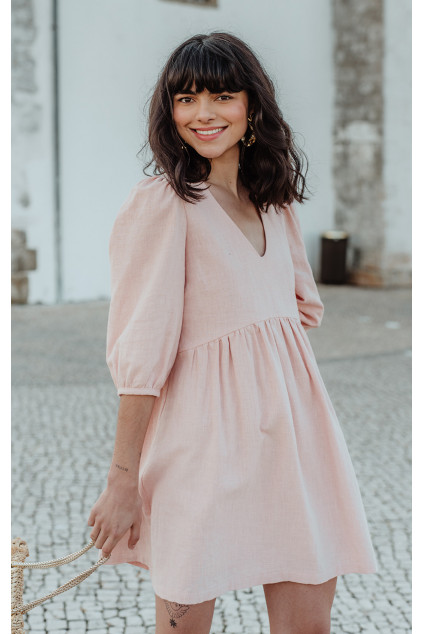 ASSIA LIN DRESS PINK
