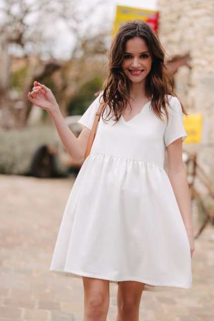 MARTHA WHITE DRESS