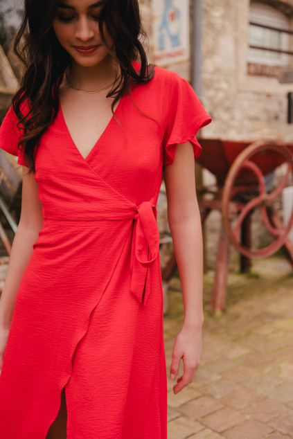 AMALIA RED DRESS