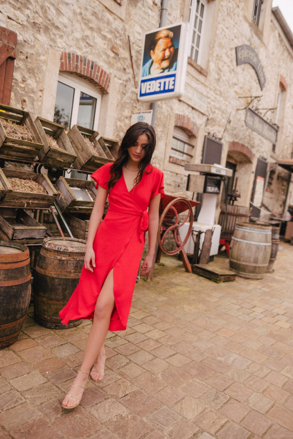 AMALIA RED DRESS