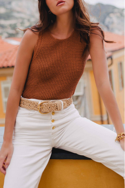 FERRIS TANK TOP TERRACOTTA