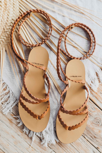 SANDALES ASMA CAMEL