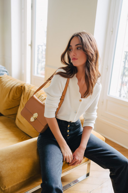 SACHA KNIT WHITE