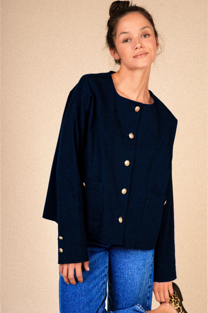 VESTE CHARONNE GABARDINE...