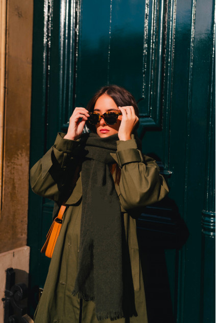 IMA KHAKI SCARF