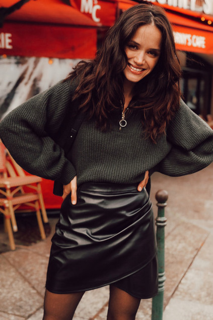 FLAUBERT KHAKI SWEATER
