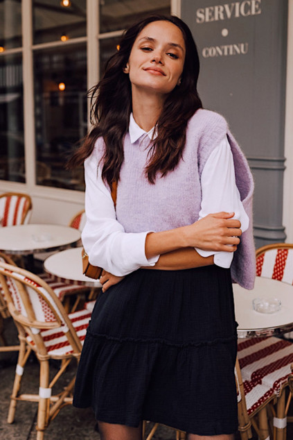 LILAC BOB SWEATER