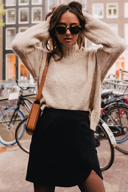 IVANNA SKIRT BLACK