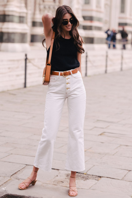 DENIM DIMITRY WHITE