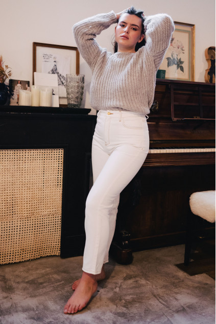 DENIM MAËL BLANC