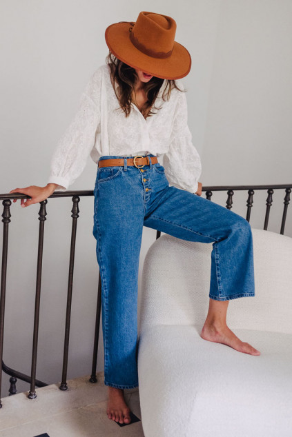 DENIM DIMITRY BLEU STONE