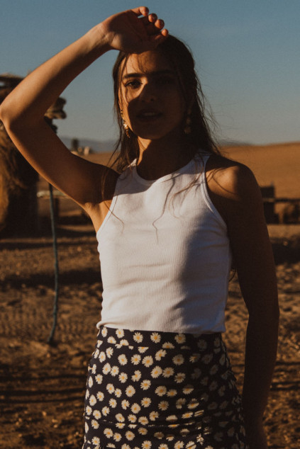 AGNES WHITE TANK TOP