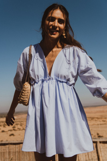 MARGAUX CHAMBRAY DRESS