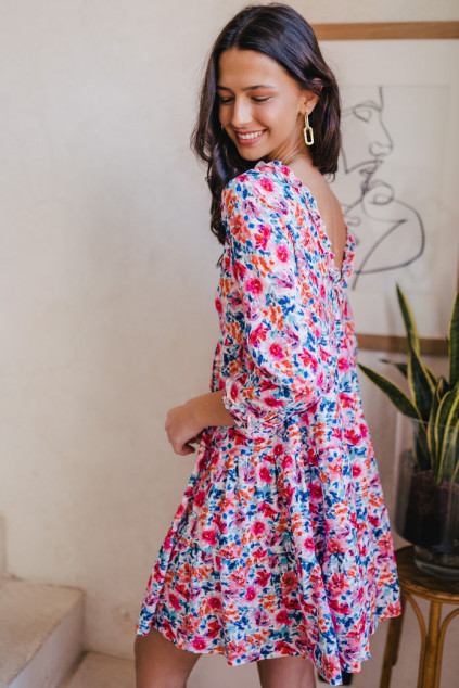 ROBE ISSA AQUA BLEU