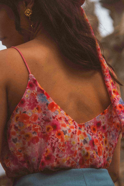 AUDREY MIOSOTIS TANK TOP