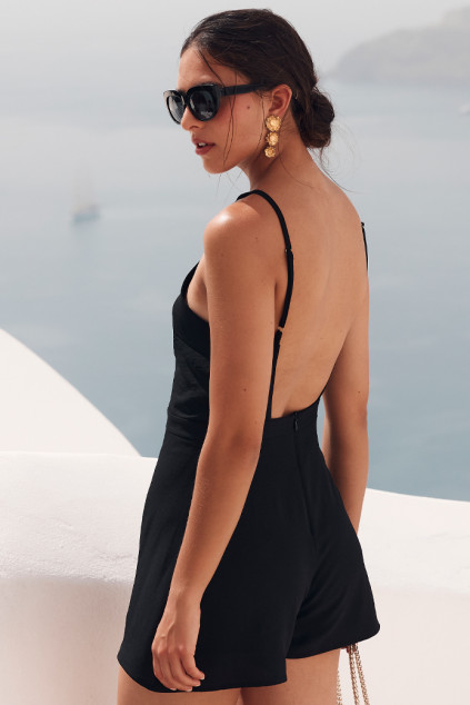 YAËL BLACK OVERALL