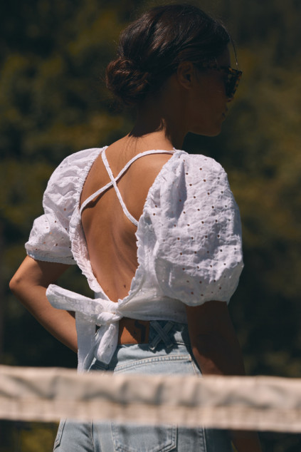 BLOUSE JULIANNA FLEUR BRODÉE