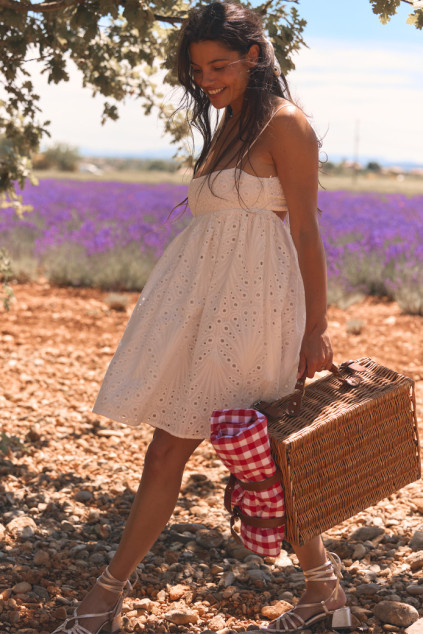 ROBE BIBA DENTELLE ALANA
