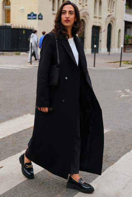 TYLER NAVY COAT