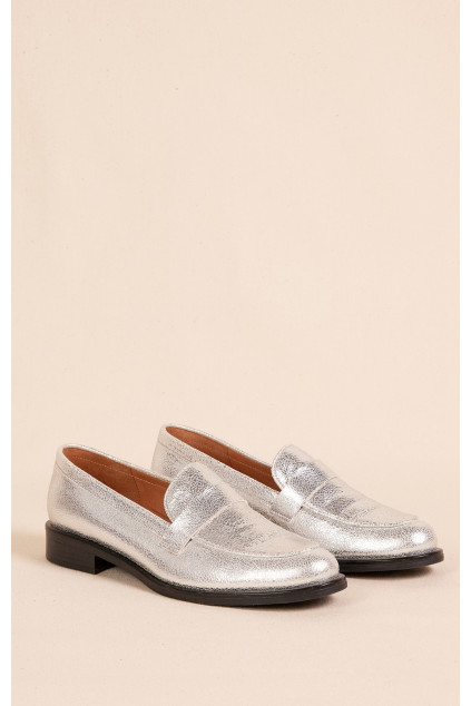 MOCASSINS AMBER ARGENT