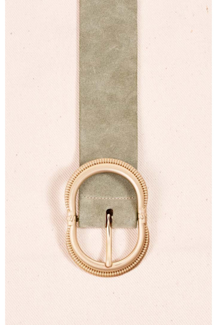 GALICE SAGE SUEDE BELT