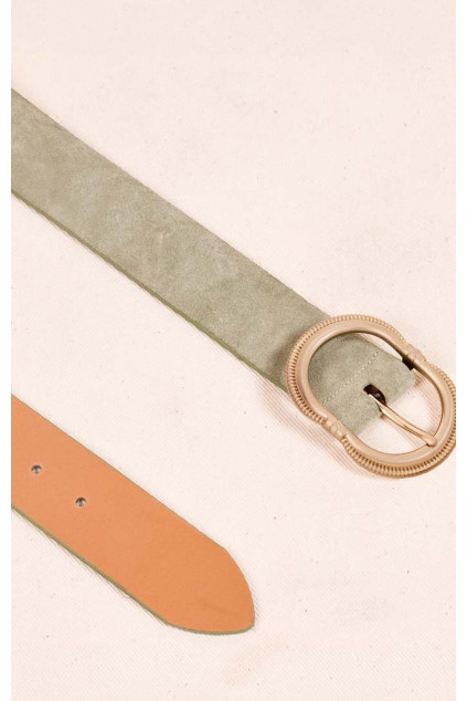 GALICE SAGE SUEDE BELT