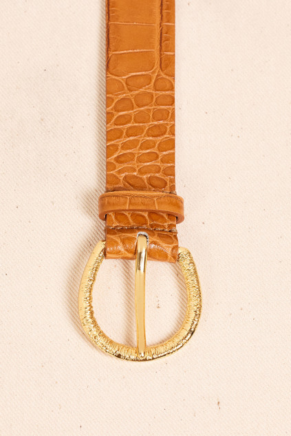BABY FAËLLE CAMEL BELT