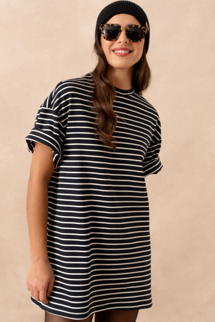 REJANE MARINE BLUE DRESS