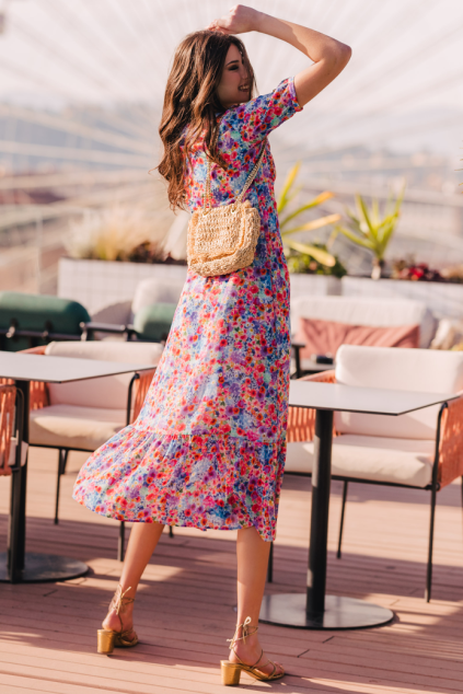 ROSE AURORA DRESS