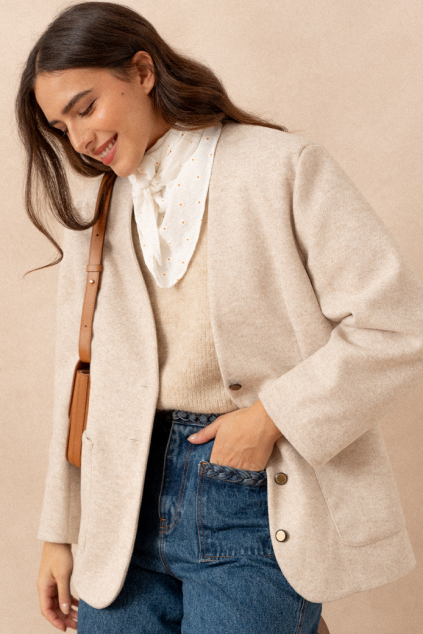 VILASSIA BEIGE JACKET