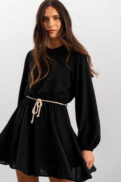 RADIANT DRESS BLACK