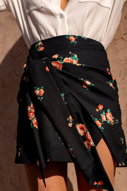 JUDITH SKIRT ROSE BUDS