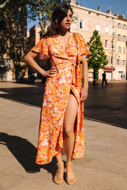 AMALIA DRESS ANTHEMIS PRINT