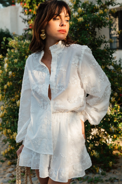 RUFUS BLOUSE WHITE