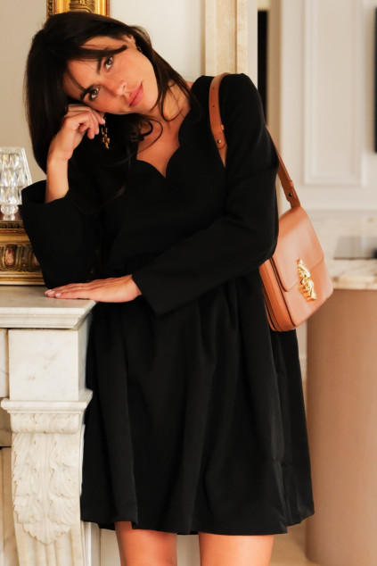 MARTHA EBONY DRESS