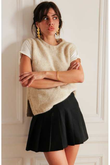 BEIGE BOB SWEATER
