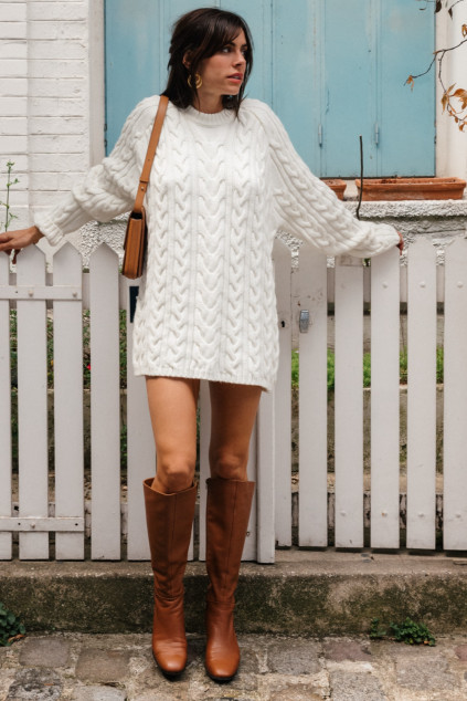 LUCIANO KNIT ECRU
