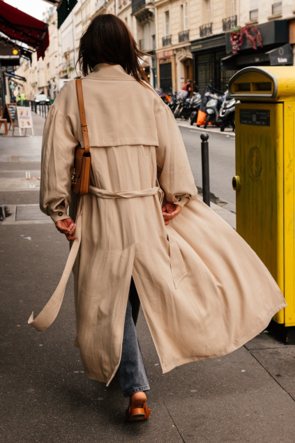 BILLY CREAM TRENCH