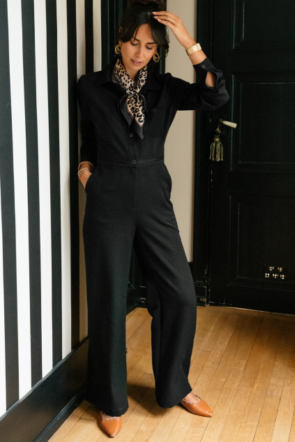 MANOLAMA BLACK JUMPSUIT