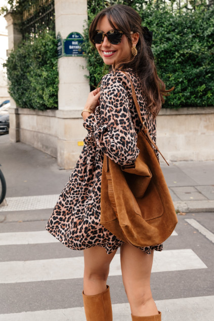 JAGGER PRINT JEANINE DRESS