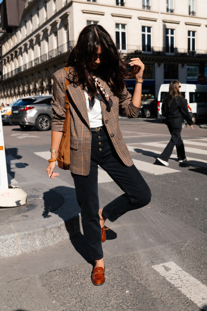 ENORE ARA CAMEL JACKET