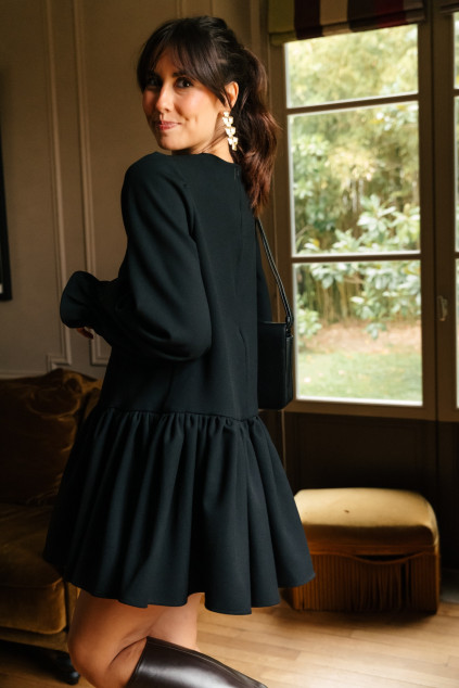 RIBERON BOB DRESS BLACK