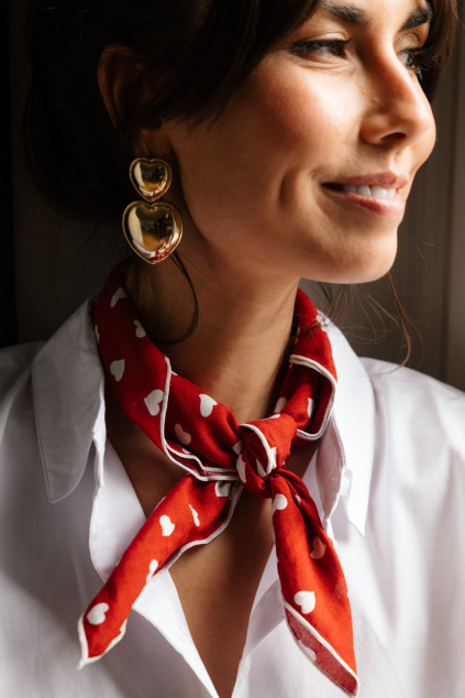 BOUCLES D OREILLES COEURS
